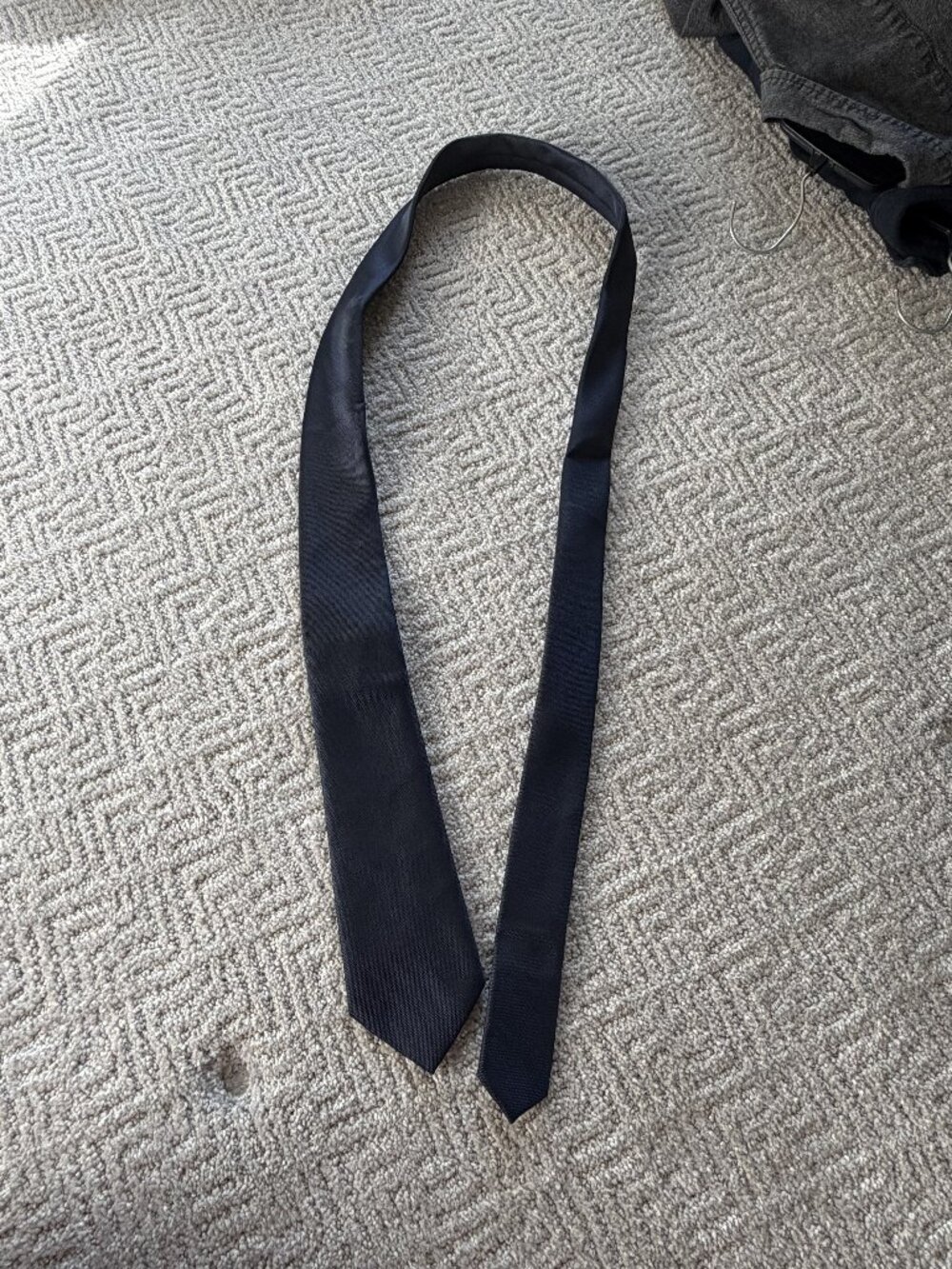 Banana Republic Solid Oxford Tie Navy